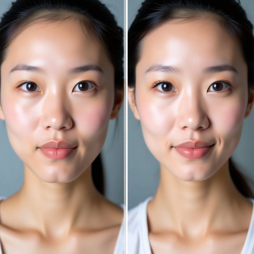 Hyperpigmentation treatment before and after
